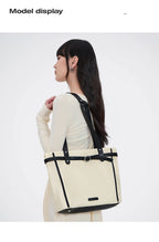 BAGSMART Tote University Eco Canvas Handbags