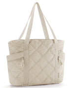 BAGSMART Tote Bag, Puffer Tote Bag