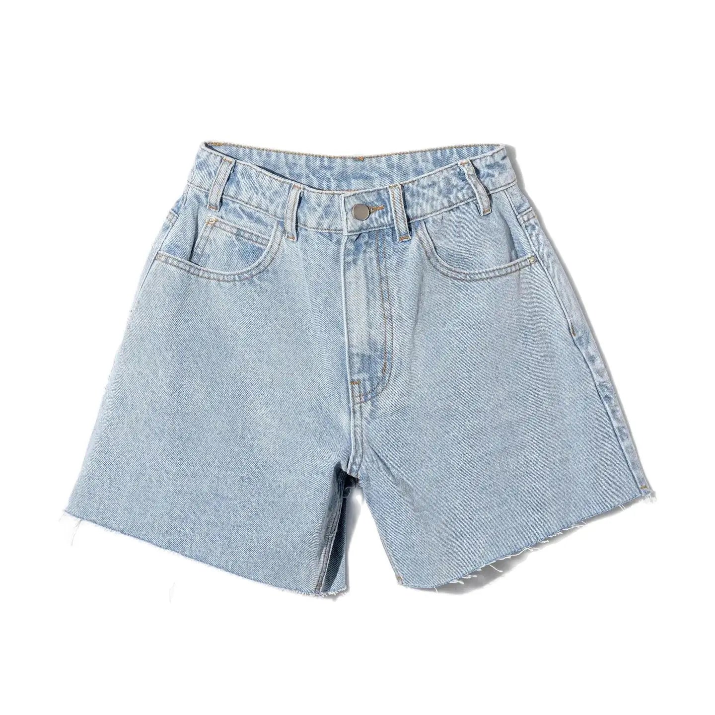 women's summer casual loose denim shorts