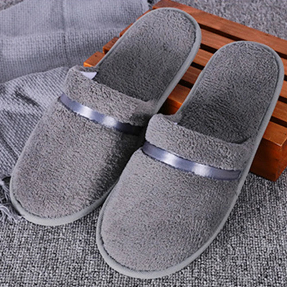 All-inclusive Slippers Men Women Hotel Disposable Slippers Hospitality Travel Comfor Multi-colored Breathable Slides Sandals