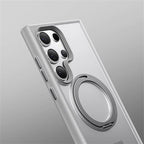 Ring Holder Magnetic Matte Case For Galaxy S25 Series