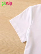 Women's Cat Graphic Print T-Shirt