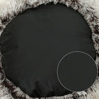 Winter Plush Pet Cat Bed Round