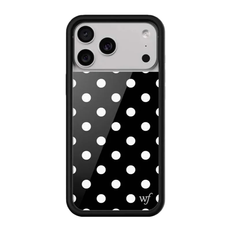 Wildflower 3D Cute Polka Dot iPhone Case Wave Point Cover