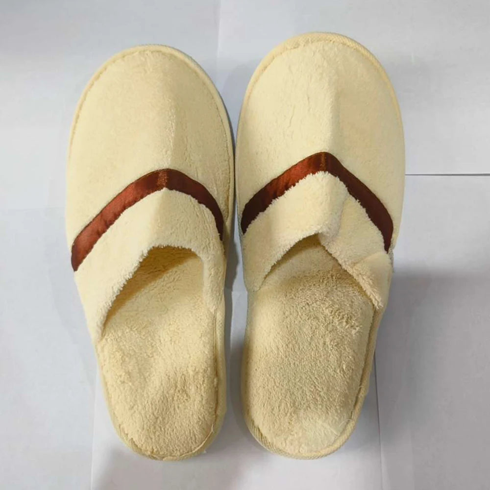 All-inclusive Slippers Men Women Hotel Disposable Slippers Hospitality Travel Comfor Multi-colored Breathable Slides Sandals