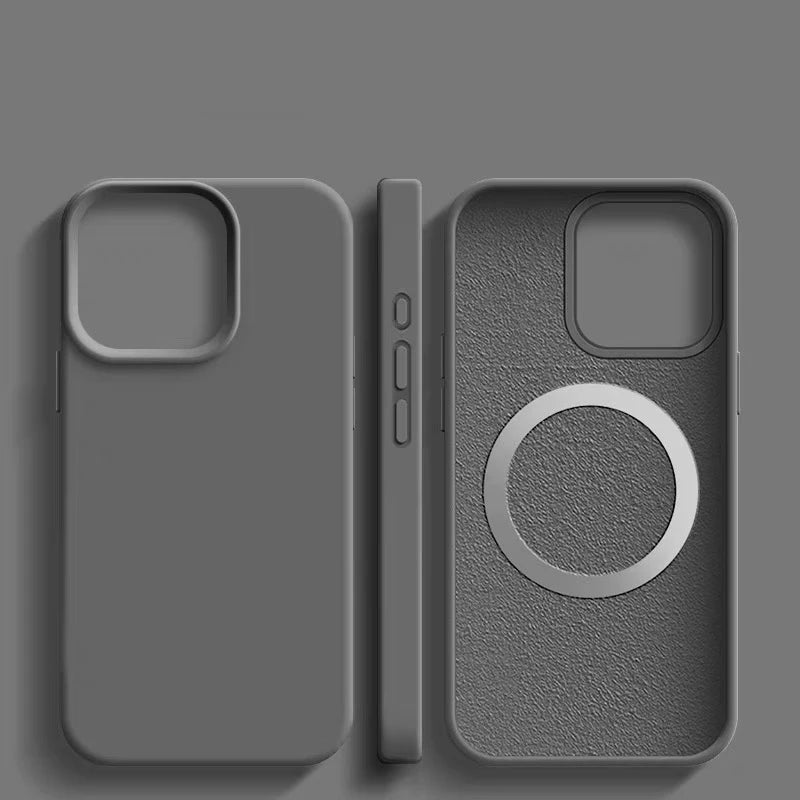 Titanium Gray genuine liquid silicone case
