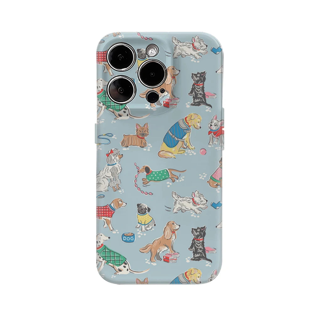 Cute Dog iPhone Case Must-Have Double Layer Cover