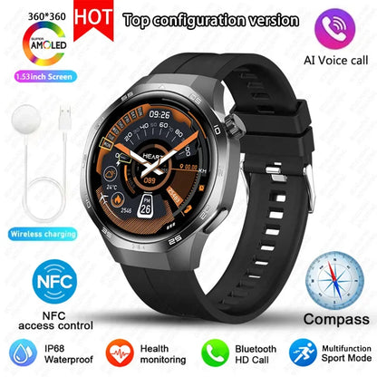 Xiaomi Watch GT5 Pro Smart Watch HD AMOLED Screen NFC GPS Tracker Bluetooth Call Health Waterproof Smartwatch Men Women