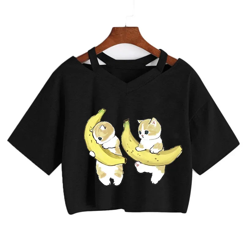 Ulzzang Aesthetic Crop Top