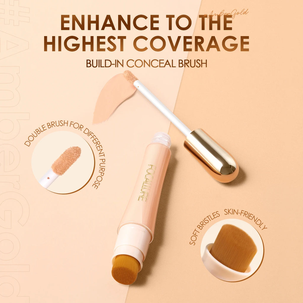 FOCALLURE Matte Flawless Liquid Concealer Long-lasting Face Foundation