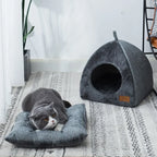 Triangle Cat Nest Closed Cat House Pet Nest Warm and Thickened
