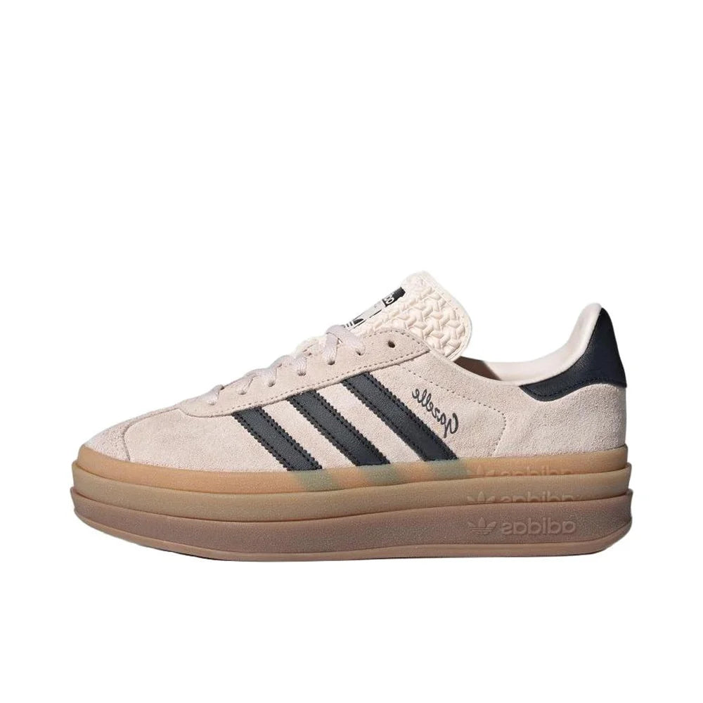 Adidas Gazelle Bold Core Black Cream Brown