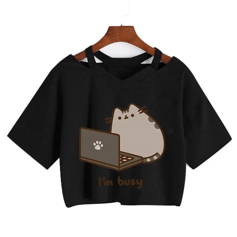 Ulzzang Aesthetic Crop Top