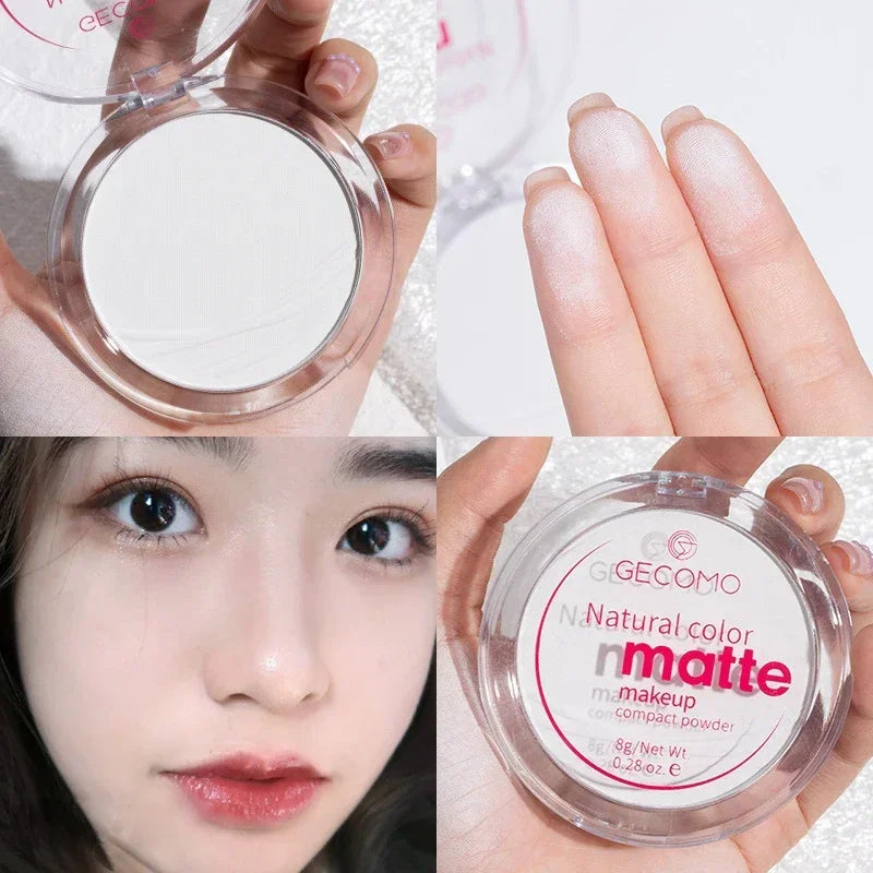 Makeup Matte Mist Velvet Compact Powder Waterproof