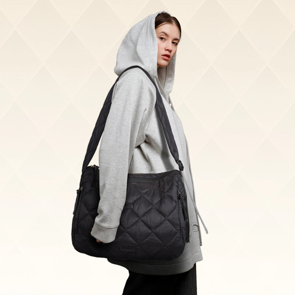 BAGSMART Missnine Quilted Puffer Bag for Women