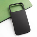 Matte Black iPhone Case Non-Slip Shockproof Soft TPU Cover