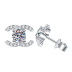 Lefei Fashion Luxury Trendy Classic Moissanite Fine Creative Sweat Flower Necklace