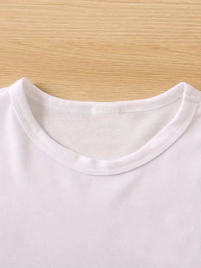 Cute Bear Print Women T-shirt