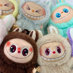 Kawaii Monsters Labubu Have A Seat Series Vinyl Face Doll Model Toy Blind Box Keychain