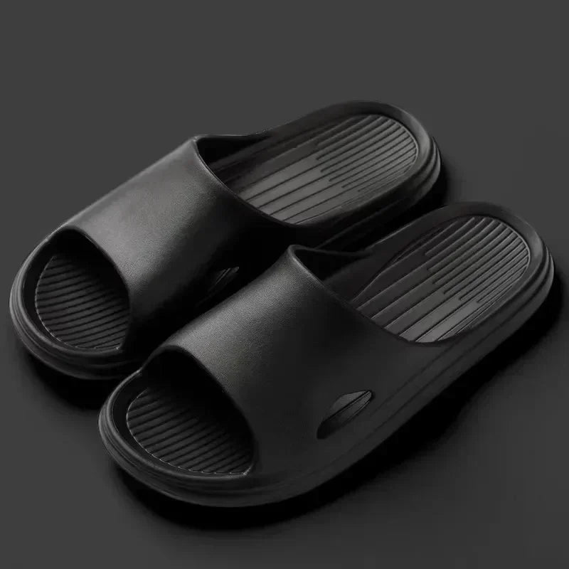 EVA Cloud Home Slippers Men Summer Indoor Floor Non Slip Sandals Couple Family Unisex  Hotel Bathroom Flip Flops Slide Shoes