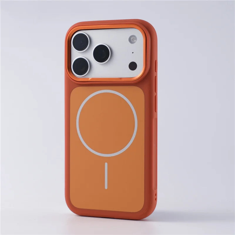Original Double Color Matte iPhone Magsafe Case Magnetic Hard Cover