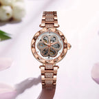 Forsining Skeleton Watch for Women
