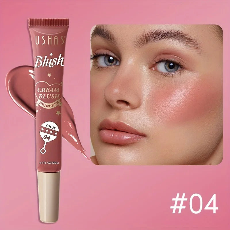 USHAS 4 Color Long-lasting Liquid Blush