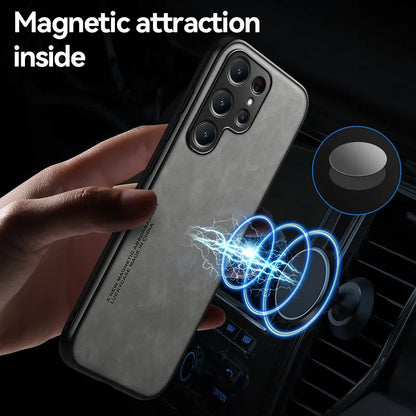 Shockproof Case for Samsung Galaxy S25 S24 FE S23 Ultra S22 Plus S21 S20 Protective Cover Magnetic Suction Coque Funda Capa