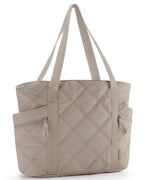 BAGSMART Tote Bag, Puffer Tote Bag