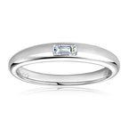 18k Gold Plated Wedding Ring 925 Silver D Color Moissanite