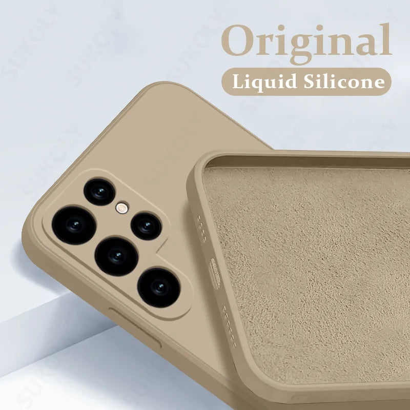 Samsung Galaxy case liquid silicon