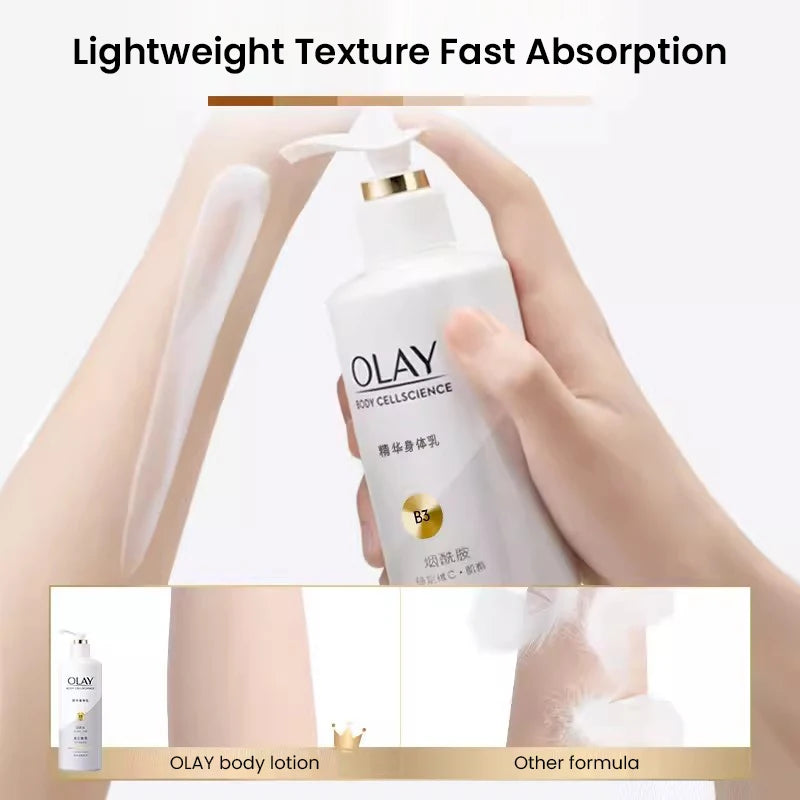Olay Whitening &Moisturizing Body Cream B3+ Vitamin C Essence Nicotinamide Fragrance Olay Body Lotion