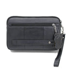 Men Clutch Bag Purse Handy Wallet Genuine Leather Business Mobile Cell Phone Case Handbags Purses Male Money Wrist Wallet Bag - Imbasat