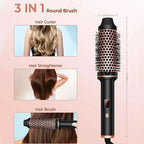 Tinsol 3 In 1 Ionic Hair Curler Straightener Professional