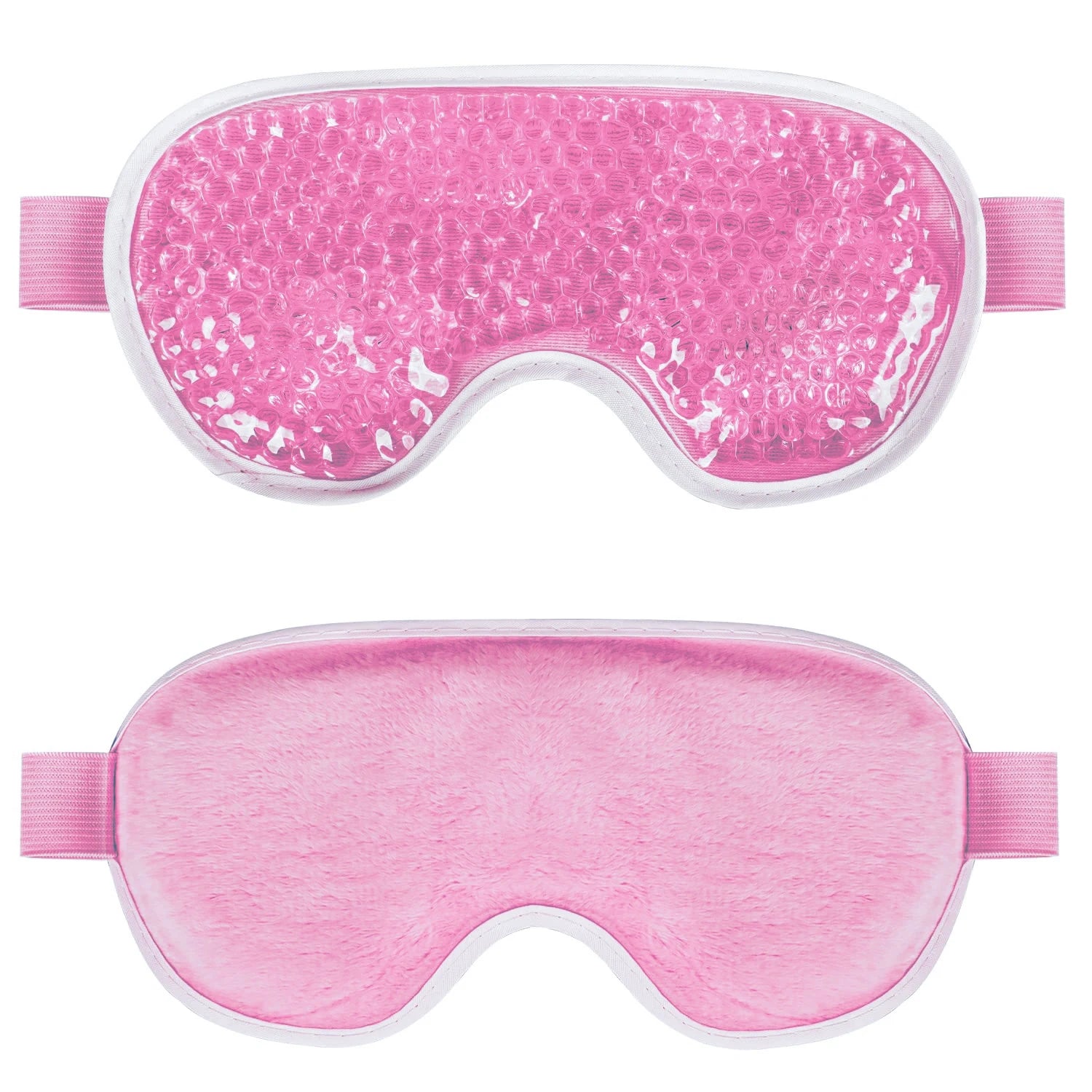 Cooling Eye Mask with Gel Bead Reusable Cold Compress Ice Pack