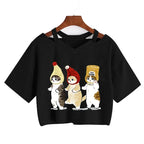 Ulzzang Aesthetic Crop Top