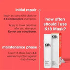 K18 Leave-In Conditioner Pro Molecular Repair Dry Hair