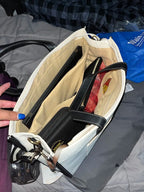 Missnine Leopard Print Tote Bag Canvas Laptop Shoulder Bag