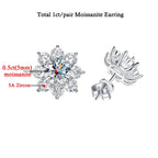 925 Sterling Silver Moissanite
