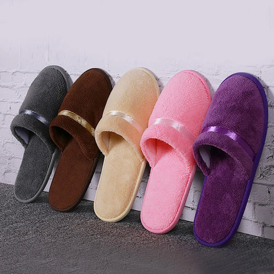 All-inclusive Slippers Men Women Hotel Disposable Slippers Hospitality Travel Comfor Multi-colored Breathable Slides Sandals