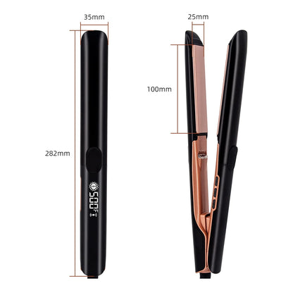 500°F Hair Straightener With Vibration Plasma Hair Flat Irons 260°C Ceramic Coating Plate Professional Salon Styling Tools