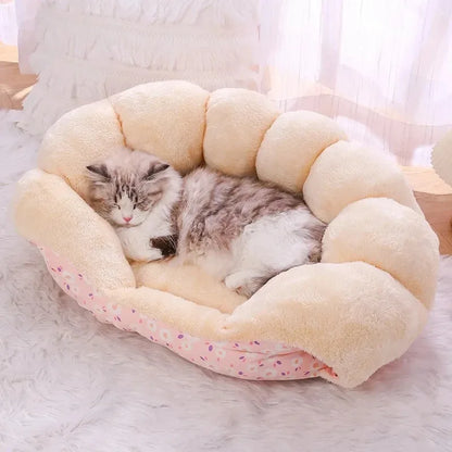 Cats Bed Winter Warm Pet Supplies Basket Houses Accessories All Accessory Dog Mat Cushions Kitten Things Puppy Goods Beds House