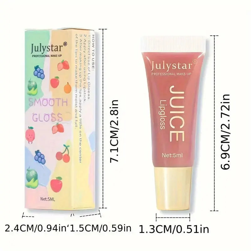 Watery Crystal Clear jelly Lip Oil Lip Balm Moisturizing
