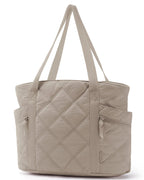 BAGSMART Tote Bag, Puffer Tote Bag