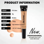 8Colors BB Cream Long lasting Liquid Foundation