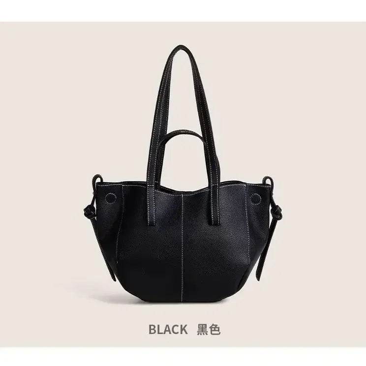 New2024 PU Leather Tote Large Capacity Women's Senior Sense Shoulder Underarm Bag tote bag large capacity handbags for women