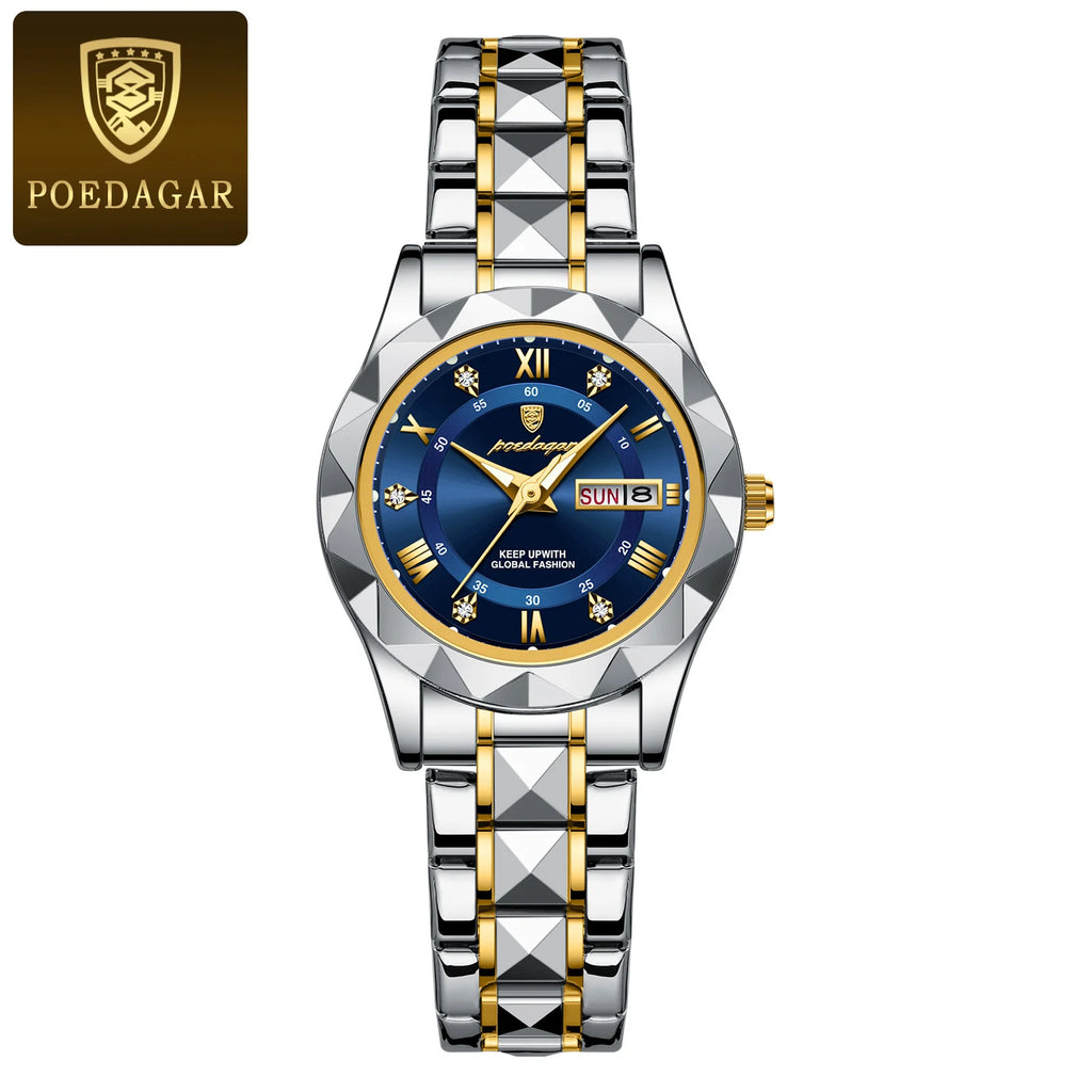 POEDAGAR   Watch Luminous Waterproof