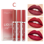3 PCS Liquid Lipsticks Set Long Lasting Make Up Korean