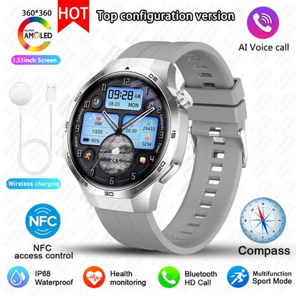 Xiaomi Watch GT5 Pro Smart Watch HD AMOLED Screen NFC GPS Tracker Bluetooth Call Health Waterproof Smartwatch Men Women