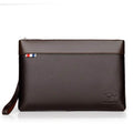 Large Capacity Leather Clutch Bag for Men, Luxury Handbag for Phone, Famous Brand Pouch for Boy, Wallet, Designer, 2024 - Imbasat